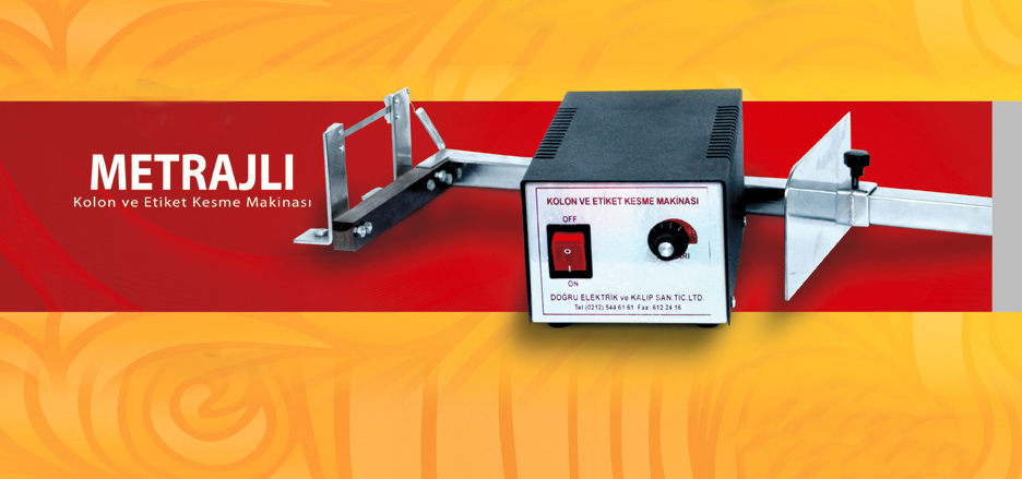 Kolon kesme Makinesi | Şerit kesme makinesi, Metrajlı